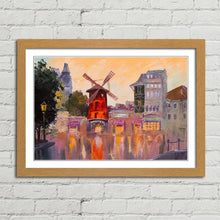 Load image into Gallery viewer, Moulin Rouge Paris Oil Painting
