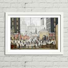 Load image into Gallery viewer, LS Lowry Coming From The Mill Painting
