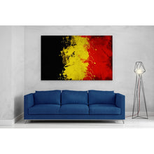 Load image into Gallery viewer, Belgium Flag Paint Splash