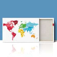Load image into Gallery viewer, World Map Countries Continents Political