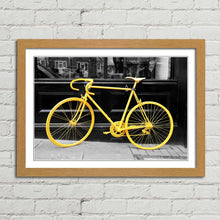 Load image into Gallery viewer, Yellow Bicycle Abstract