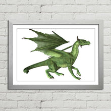 Load image into Gallery viewer, Green Dragon Fantasy Wings