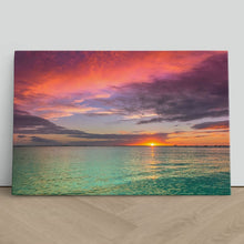 Load image into Gallery viewer, Sunset on Ala Moana Beach Hawaii
