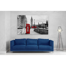 Load image into Gallery viewer, London Telephone Box and Big Ben