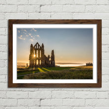 Load image into Gallery viewer, Sun Ray on Whitby Abbey