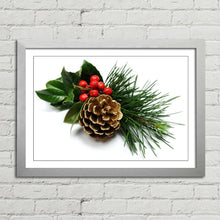 Load image into Gallery viewer, Christmas Decoration Holly Berries Acorn