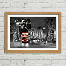Load image into Gallery viewer, Red Bus at Royal Exchange London
