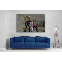 Load image into Gallery viewer, Banksy Girl Searching Soldier