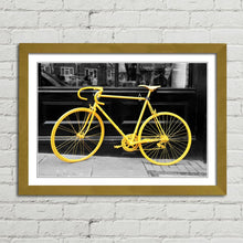 Load image into Gallery viewer, Yellow Bicycle Abstract