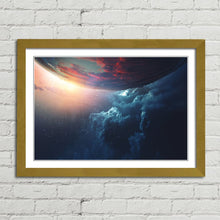 Load image into Gallery viewer, Planet Earth from Space at Sunrise