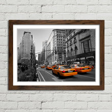 Load image into Gallery viewer, New York Taxis in Manhattan Yellow Taxi