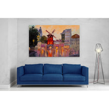 Load image into Gallery viewer, Moulin Rouge Paris Oil Painting