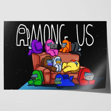 Load image into Gallery viewer, Among Us Game Characters on a Sofa
