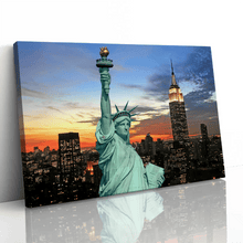 Load image into Gallery viewer, Statue of Liberty New York Skyline