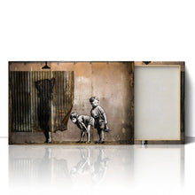 Load image into Gallery viewer, Boys Peeping Shower Woman Banksy Street Art