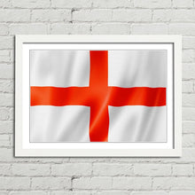 Load image into Gallery viewer, England St George Football Flag