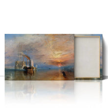Load image into Gallery viewer, J.M.W. Turner Fighting Temeraire Painting