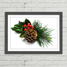Load image into Gallery viewer, Christmas Decoration Holly Berries Acorn