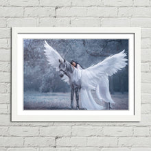 Load image into Gallery viewer, Girl on a Pegasus Unicorn