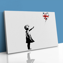 Load image into Gallery viewer, Banksy Union Flag Balloon Union Jack