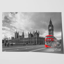Load image into Gallery viewer, Red Bus at Big Ben London