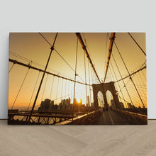 Load image into Gallery viewer, Brooklyn Bridge New York City Sunset