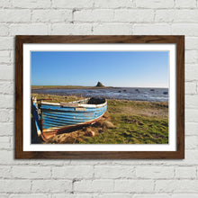 Load image into Gallery viewer, Lindisfarne Castle and Boat