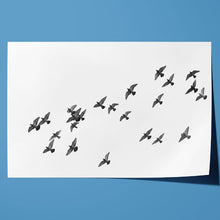 Load image into Gallery viewer, Flock of Birds Pigeons