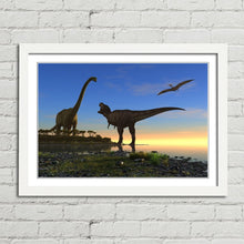Load image into Gallery viewer, Dinosaur Brachiosaurus T Rex Pterodactyl