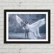 Load image into Gallery viewer, Girl on a Pegasus Unicorn