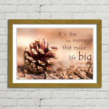 Load image into Gallery viewer, Fir Cone Positive Motivational Quote