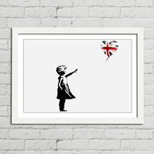 Load image into Gallery viewer, Banksy Union Flag Balloon Union Jack
