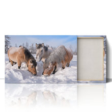Load image into Gallery viewer, Horses in the Snow