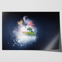 Load image into Gallery viewer, Floating Island Hot Air Balloon Fireworks