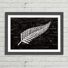 Load image into Gallery viewer, New Zealand Silver Fern Flag Paint