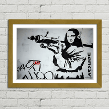 Load image into Gallery viewer, Mona Lisa Bazooka Banksy