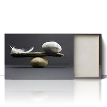 Load image into Gallery viewer, Feather and Stone Balance