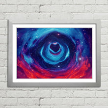 Load image into Gallery viewer, Wormhole and Nebulae in Space