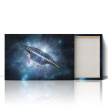 Load image into Gallery viewer, Alien Spaceship UFO in Deep Space