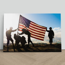 Load image into Gallery viewer, American Soldiers Raising the Flag