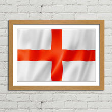 Load image into Gallery viewer, England St George Football Flag