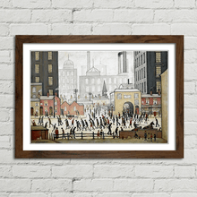Load image into Gallery viewer, LS Lowry Coming From The Mill Painting