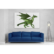 Load image into Gallery viewer, Green Dragon Fantasy Wings
