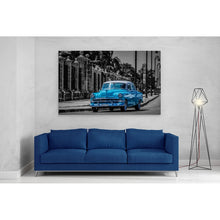 Load image into Gallery viewer, Havana Cuba Blue Classic Car