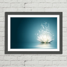 Load image into Gallery viewer, Lotus Flower on Water Sparkle