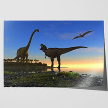 Load image into Gallery viewer, Dinosaur Brachiosaurus T Rex Pterodactyl