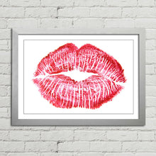 Load image into Gallery viewer, Red Lips Lipstick Kiss