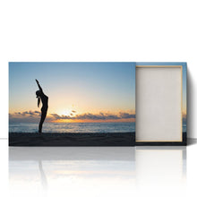 Load image into Gallery viewer, Yoga Silhouette at Dawn