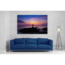 Load image into Gallery viewer, Girl Yoga on Beach Sunrise