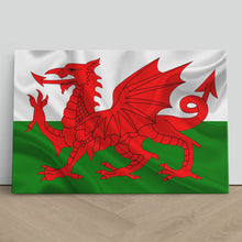 Load image into Gallery viewer, Wales Red Dragon National Flag